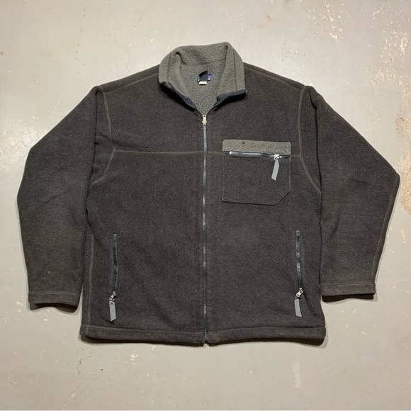 90’s Brown Patagonia Fleece Jacket - Picture 2 of 12